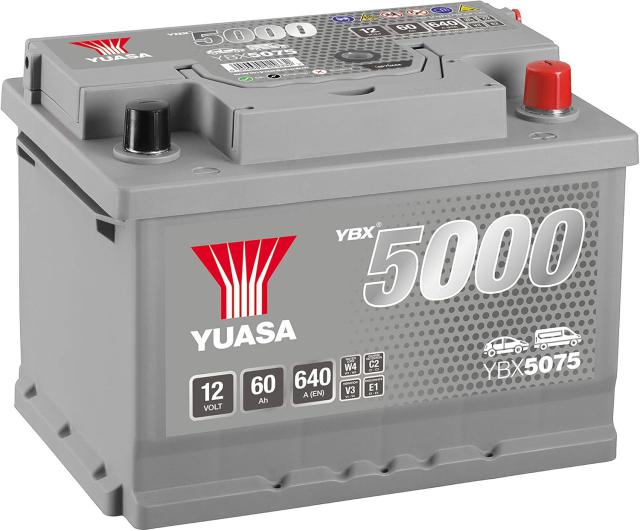 Yuasa akkumulátor 12V 60Ah