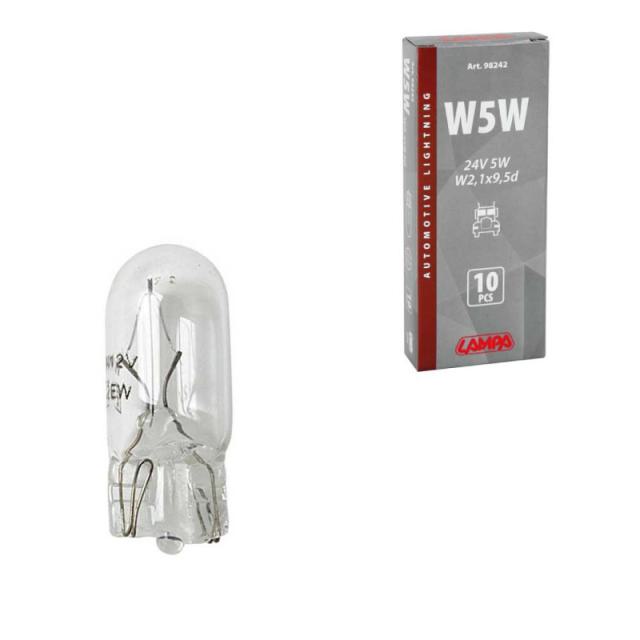 Izzó W5W 24V 5W